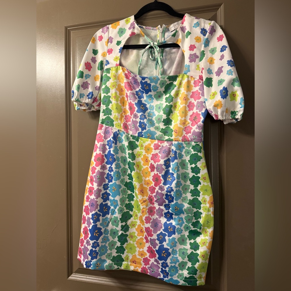 Flower Peebles Mini dress - Never Fully Dressed- EUC